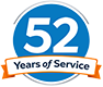52 Years of Service